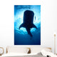 Whale Shark Silhouette Cenderawasih Wall Decal Design 2