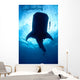 Whale Shark Silhouette Cenderawasih Wall Decal Design 2