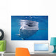 Whale Shark Feeds Surface Wall Decal Design 6