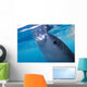 Whale Shark Feeds Surface Wall Decal Design 5