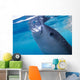 Whale Shark Feeds Surface Wall Decal Design 5