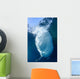 Whale Shark Feeds Surface Wall Decal Design 4