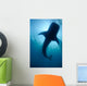 Whale Shark Silhouette Cenderawasih Wall Decal Design 1