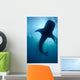 Whale Shark Silhouette Cenderawasih Wall Decal Design 1