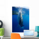 Whale Shark Feeds Surface Wall Decal Design 1