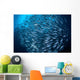 School Bigeye Trevally Swims Wall Decal