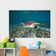 Green Sea Turtle Swimming Wall Decal Design 5