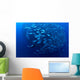 Diver Enters School Bigeye Wall Decal