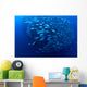 Diver Enters School Bigeye Wall Decal
