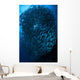 Bigeye Trevally Schooling Balicasag Wall Decal