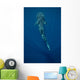 Whale Shark Swimming Deep Wall Decal Design 3