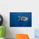 Whale Shark Swimming Deep Wall Decal Design 2