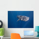 Whale Shark Swimming Deep Wall Decal Design 2