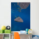 Whale Shark Swimming Blue Wall Decal Design 13