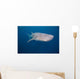 Whale Shark Swimming Blue Wall Decal Design 10