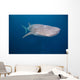 Whale Shark Swimming Blue Wall Decal Design 10