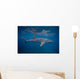 Whale Shark Swimming Blue Wall Decal Design 9