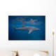 Whale Shark Swimming Blue Wall Decal Design 9