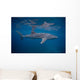 Whale Shark Swimming Blue Wall Decal Design 9