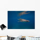 Whale Shark Swimming Blue Wall Decal Design 2