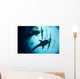 Whale Sharks Feeding beneath Wall Decal Design 1