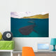 Whale Sharks Swimming Bohol Wall Decal Design 3