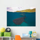 Whale Sharks Swimming Bohol Wall Decal Design 3