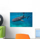 Whale Sharks Swimming Bohol Wall Decal Design 1