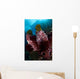 Barrel Sponge and Crinoids Wall Decal Design 2
