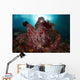 Barrel Sponge and Crinoids Wall Decal Design 1