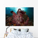Barrel Sponge and Crinoids Wall Decal Design 1