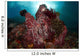Barrel Sponge and Crinoids Wall Decal Design 1