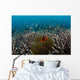 Clownfish and Anemone Hard Wall Decal