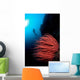 Diver and Corals Siaton Wall Decal