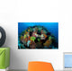 Crinoids Hard Coral Boulder Wall Decal