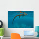 Water Monitor Swimming Sogod Wall Decal Design 2