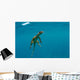 Water Monitor Swimming Sogod Wall Decal Design 1