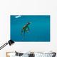 Water Monitor Swimming Sogod Wall Decal Design 1