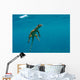 Water Monitor Swimming Sogod Wall Decal Design 1