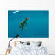 Water Monitor Swimming Sogod Wall Decal Design 1