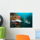 Pharaoh Cuttlefish Mating Behavior Wall Decal Design 1