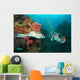 Pharaoh Cuttlefish Mating Behavior Wall Decal Design 1