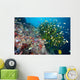Black Sun Coral Napantao Wall Decal Design 1
