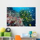 Black Sun Coral Napantao Wall Decal Design 1