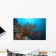Big Black Coral Bush Wall Decal