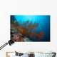 Big Black Coral Bush Wall Decal