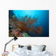Big Black Coral Bush Wall Decal