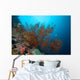 Big Black Coral Bush Wall Decal