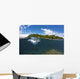 Snorkeler Explores Coral Reef Wall Decal Design 1