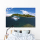 Snorkeler Explores Coral Reef Wall Decal Design 1